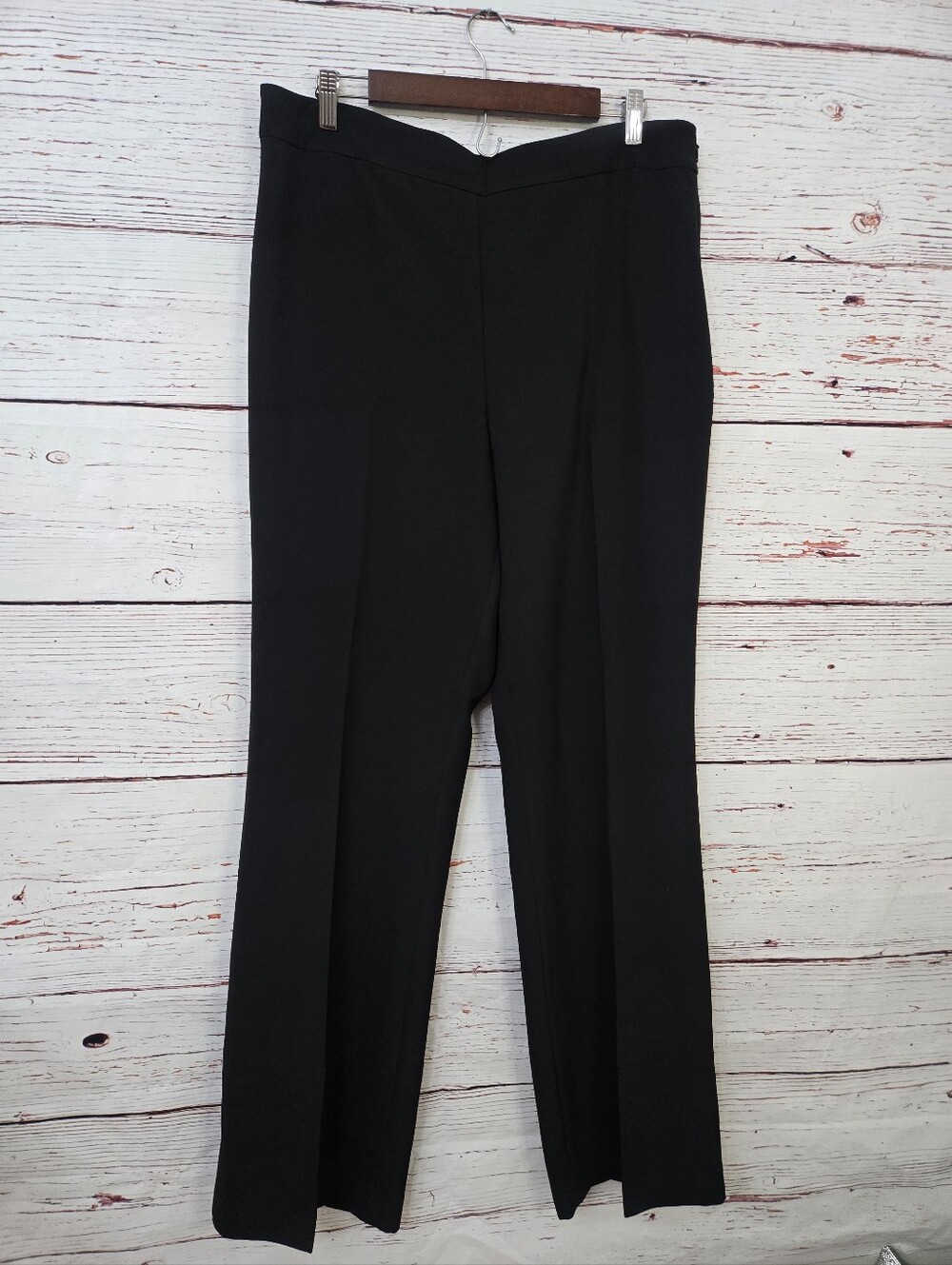 NWT Ann Taylor Black Dress Pants Women 14T Tall Stretch